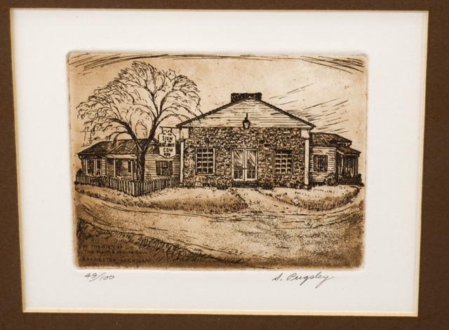 Two Signed Limited Edition Aquatint Etchings by Stephen Pugsley