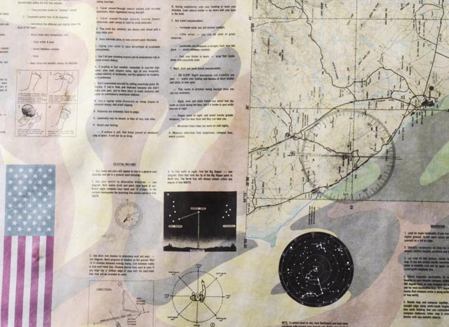 US Military Evasion Chart for Desert Storm