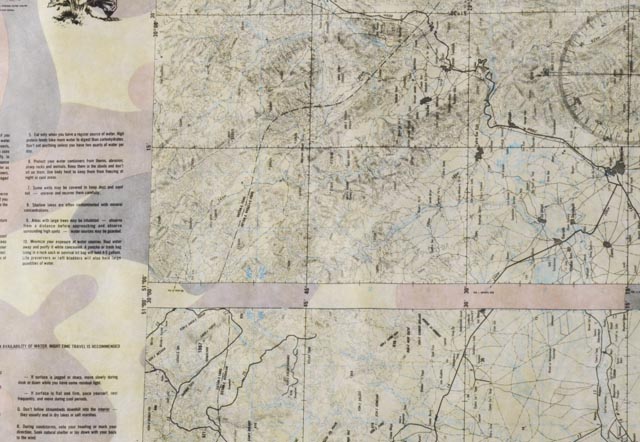 US Military Evasion Chart for Desert Storm