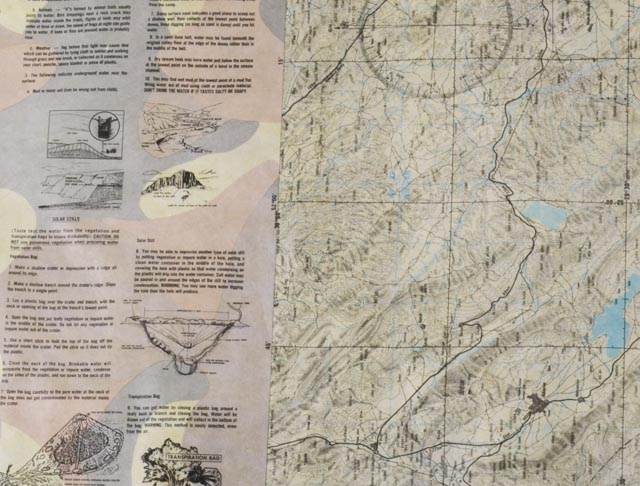 US Military Evasion Chart for Desert Storm