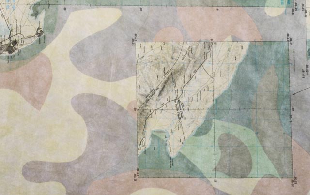 US Military Evasion Chart for Desert Storm