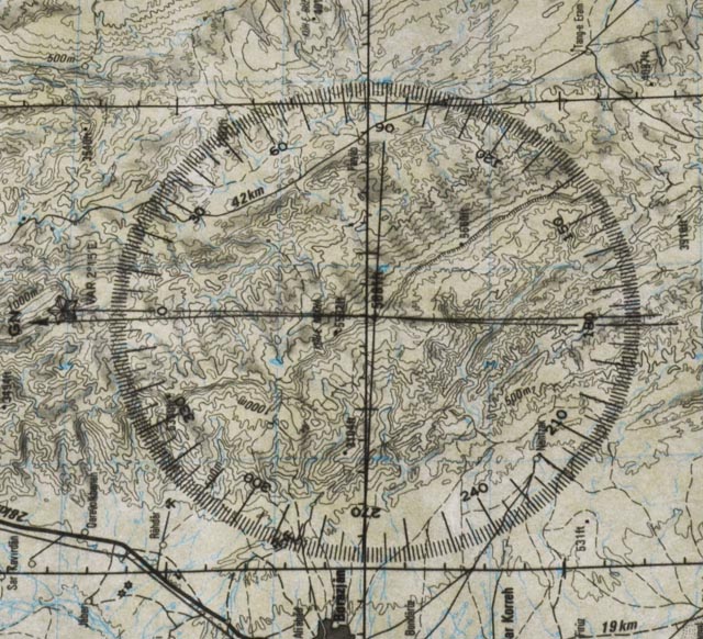 US Military Evasion Chart for Desert Storm