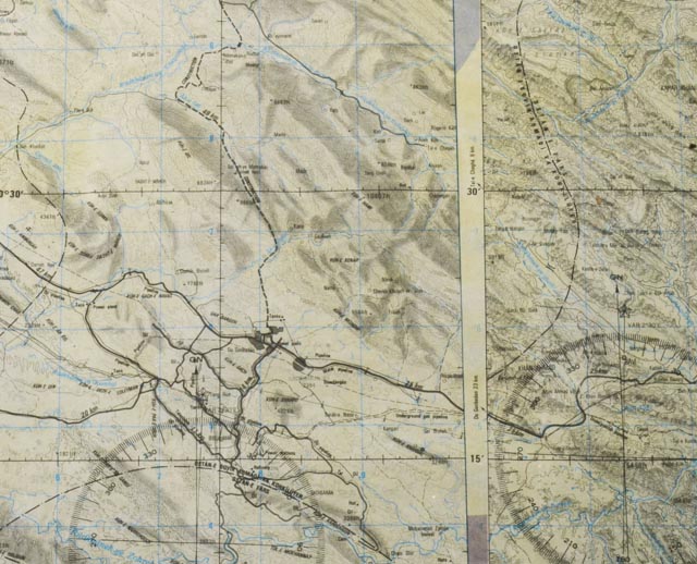 US Military Evasion Chart for Desert Storm