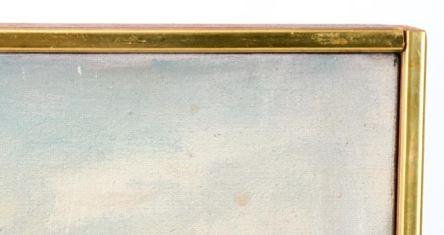 Joe DeThomas "Glymer's Mill" Oil on Canvas