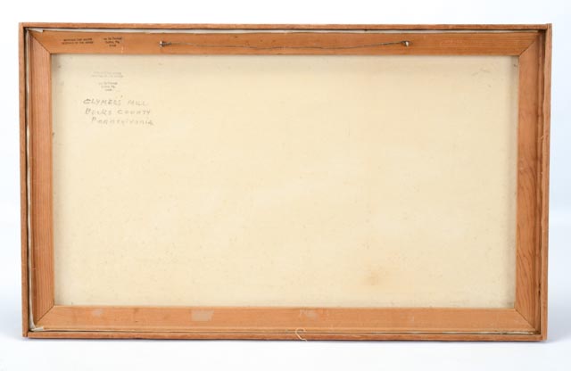 Joe DeThomas "Glymer's Mill" Oil on Canvas