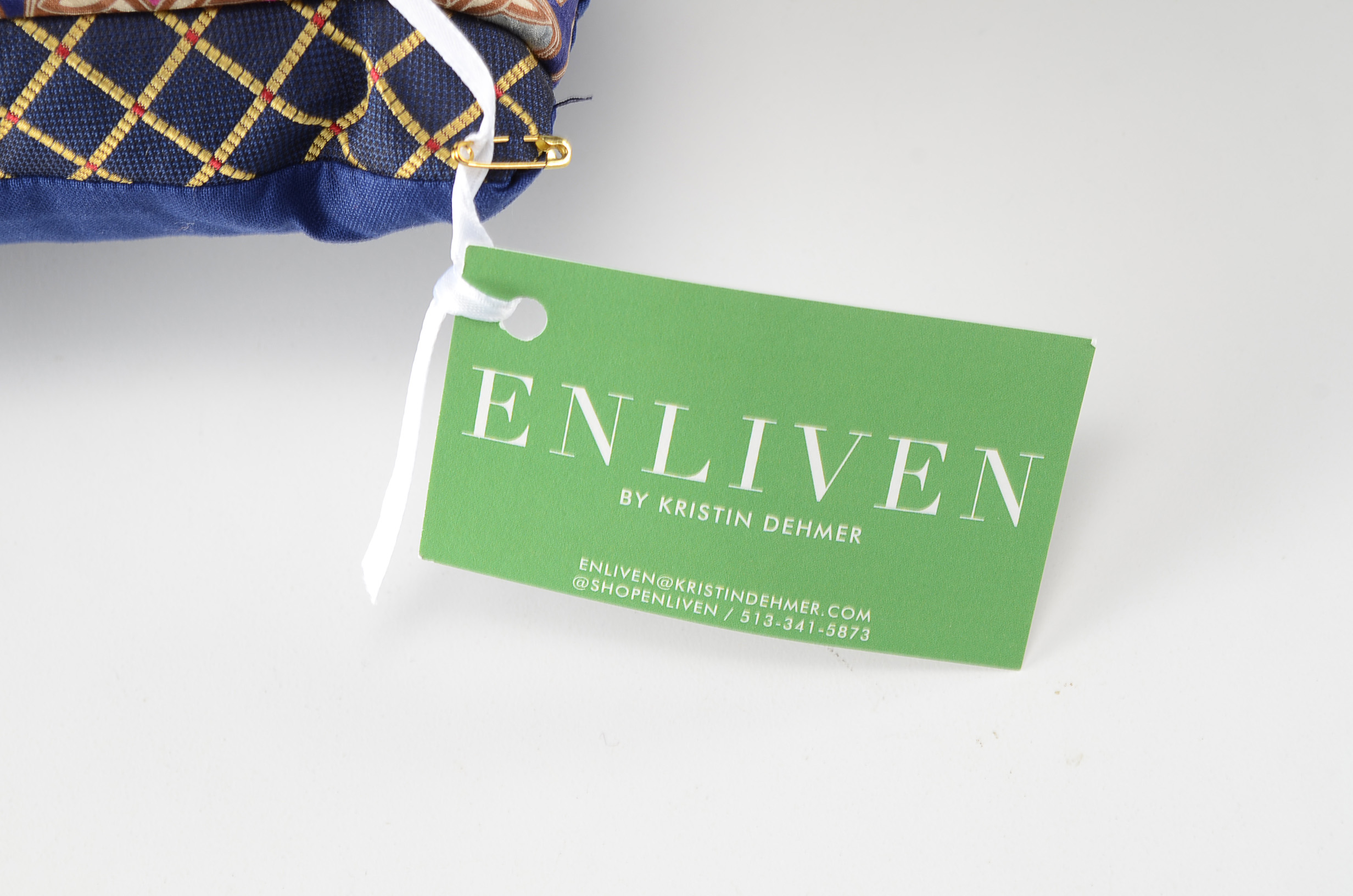 Two Artisan Made Accent Pillows by Kristin Dehmer