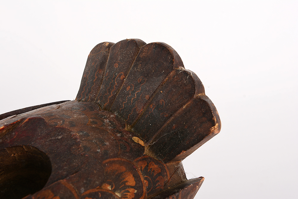 Antique Carved Garuda Bird Sculpture