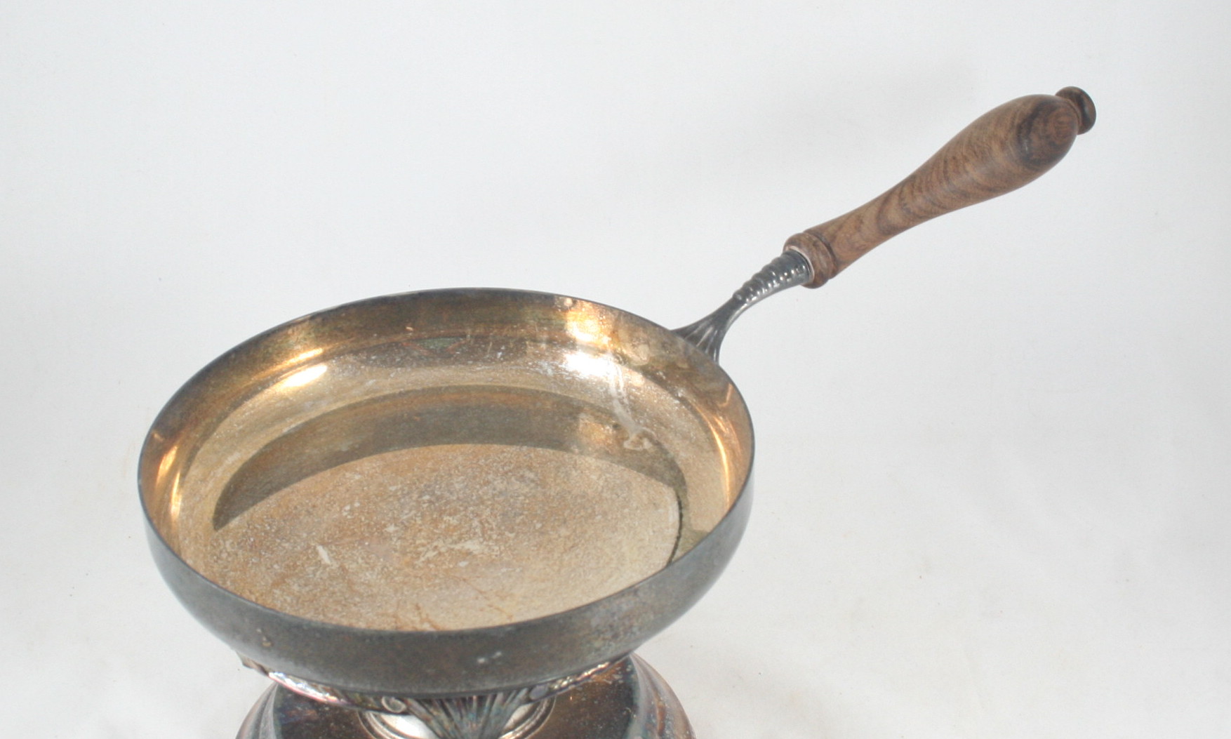 Silverplate Flambe' Pan