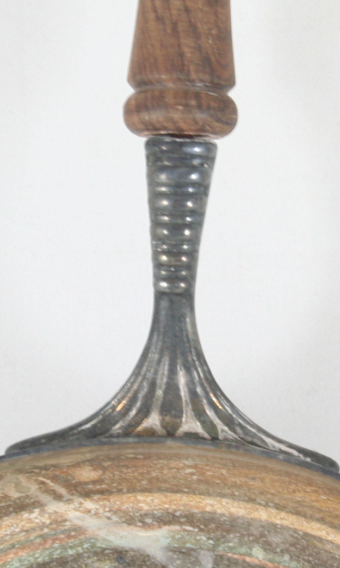 Silverplate Flambe' Pan