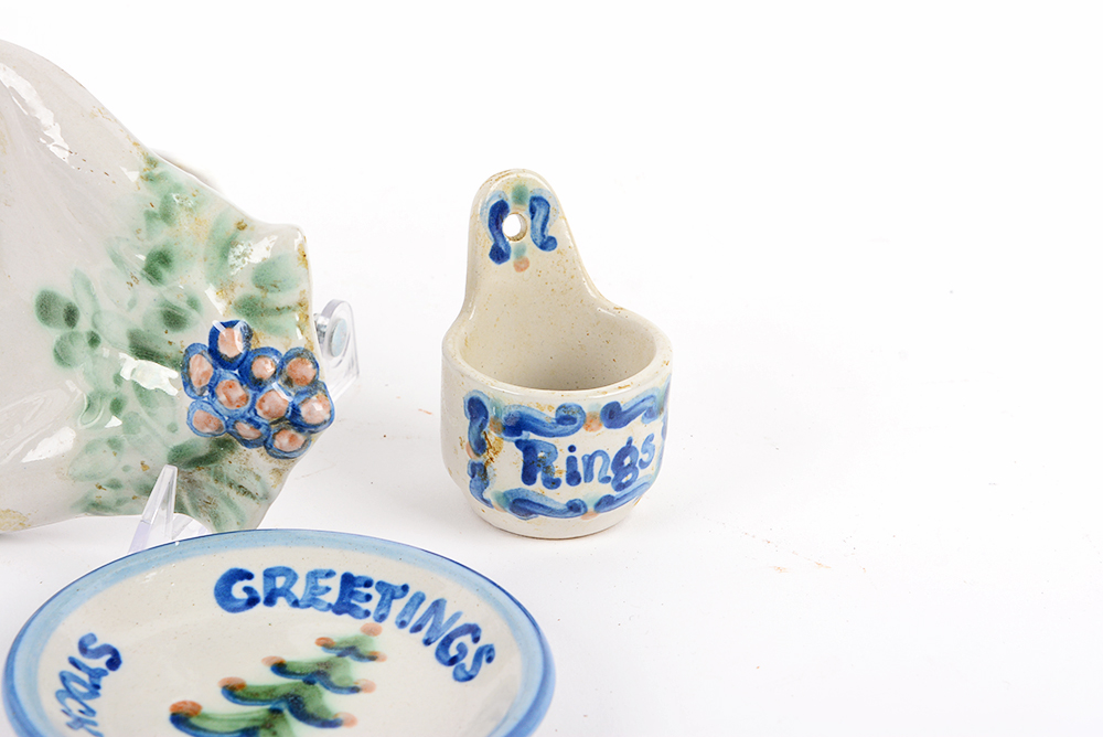 Collection of M.A. Hadley Stoneware Pottery