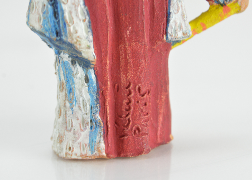 Vintage Terracotta French Historic Figures