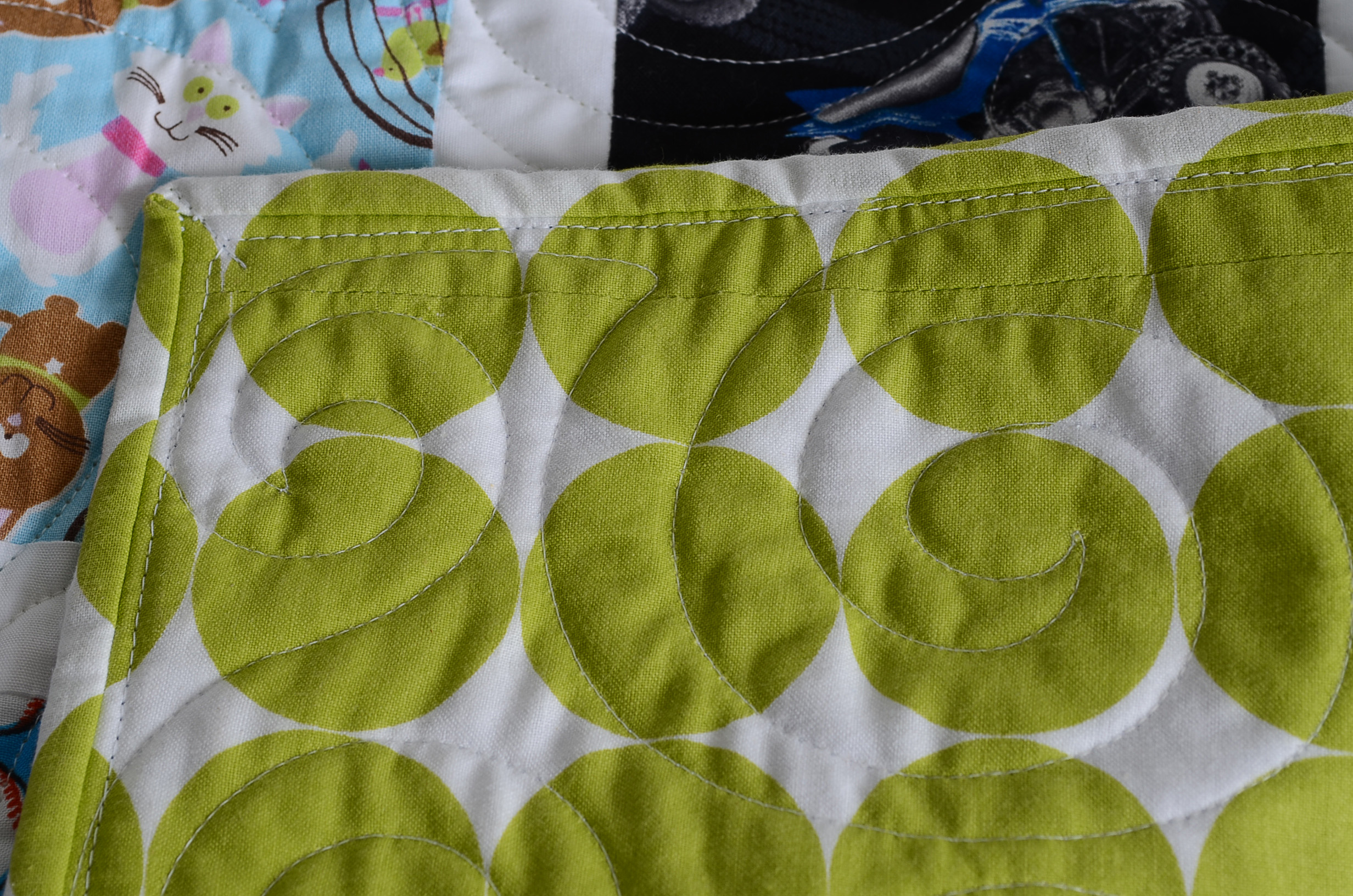 Artisan Made "I Spy" Children's Quilt by Robin Nielsen