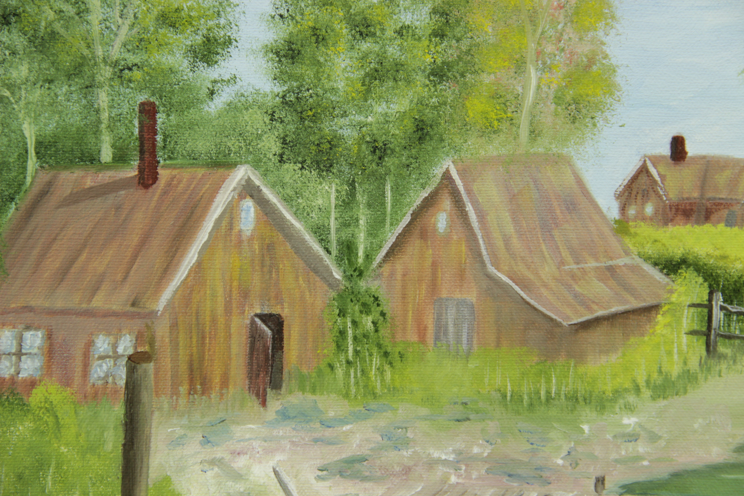 Three Decorative Framed Paintings