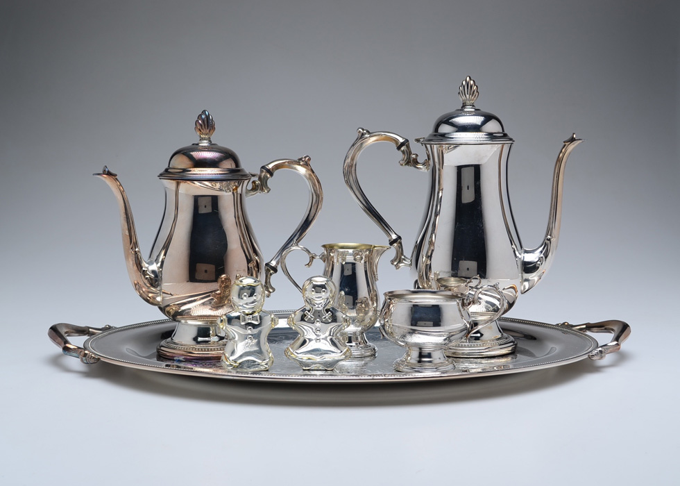 Silver-plate Tea Set, Oneida