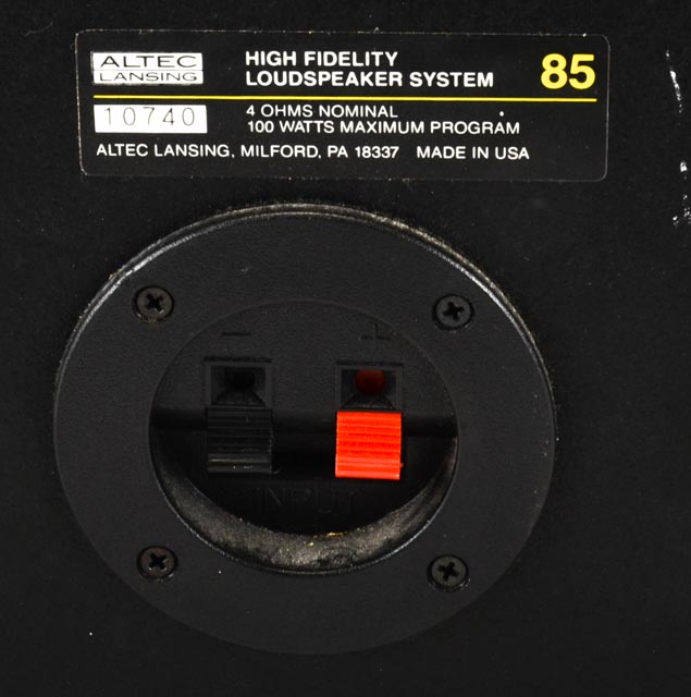 Altec Lansing 85 Bookshelf Speakers