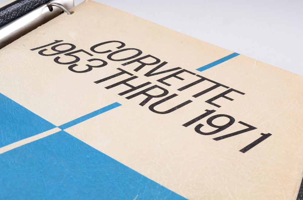 Assorted Vintage Car Manuals, Corvette, Austin Healey