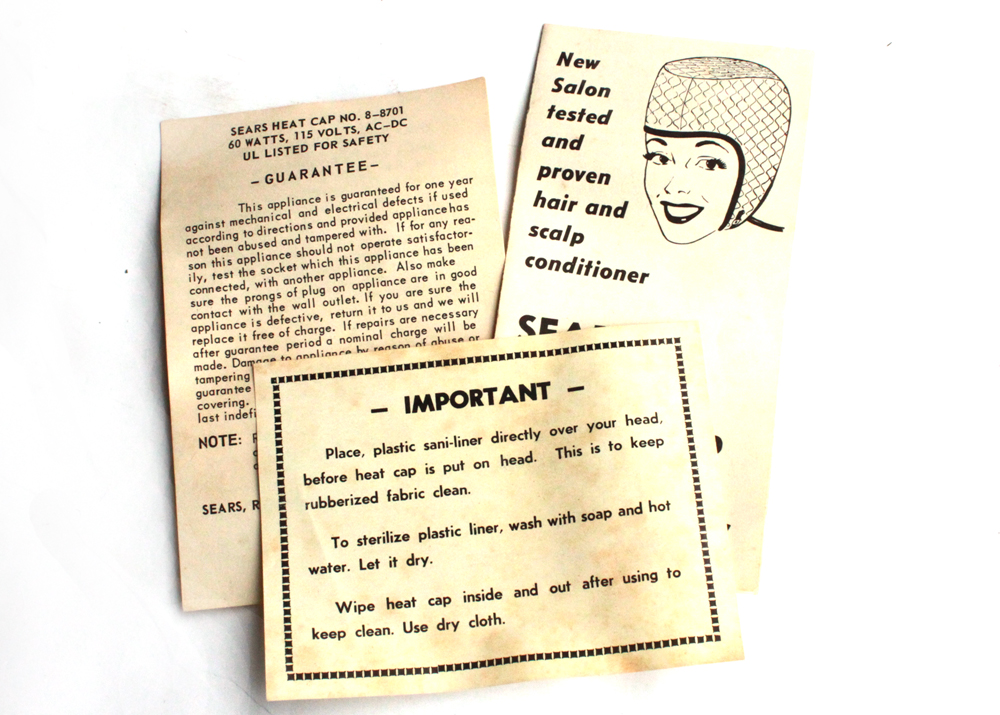 Vintage Women's Cosmetic Accessories