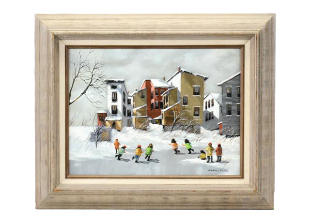 Original Oil on Board by Robert Fabe