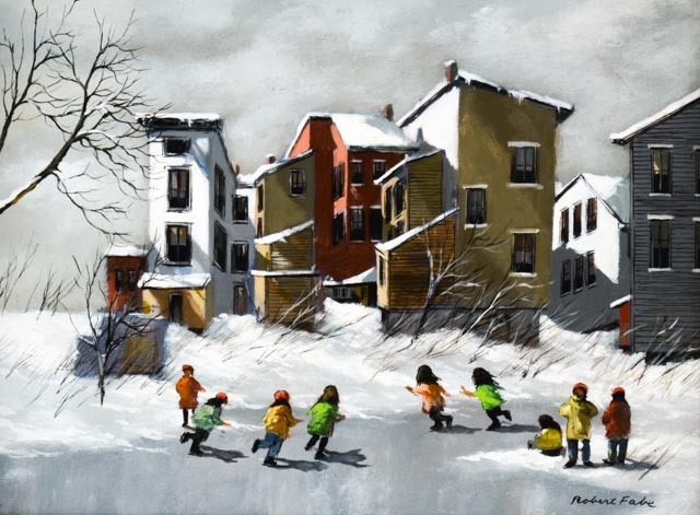 Original Oil on Board by Robert Fabe