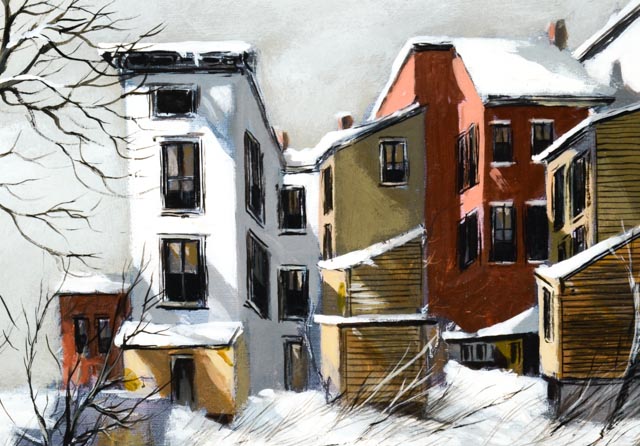 Original Oil on Board by Robert Fabe