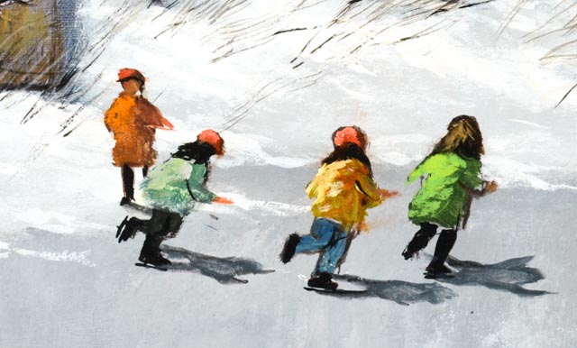 Original Oil on Board by Robert Fabe