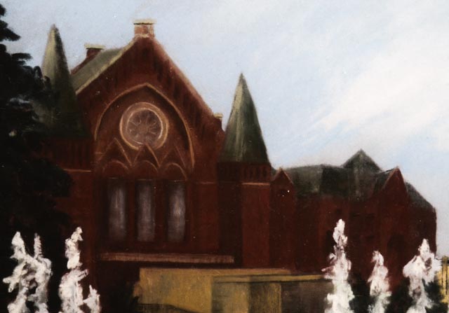 Hannah Beck "Dance of the Fountains" Giclée Print