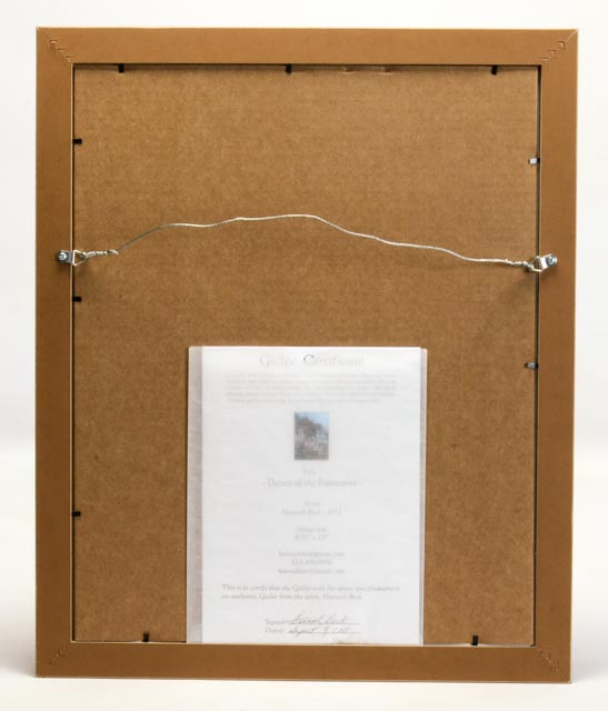 Hannah Beck "Dance of the Fountains" Giclée Print