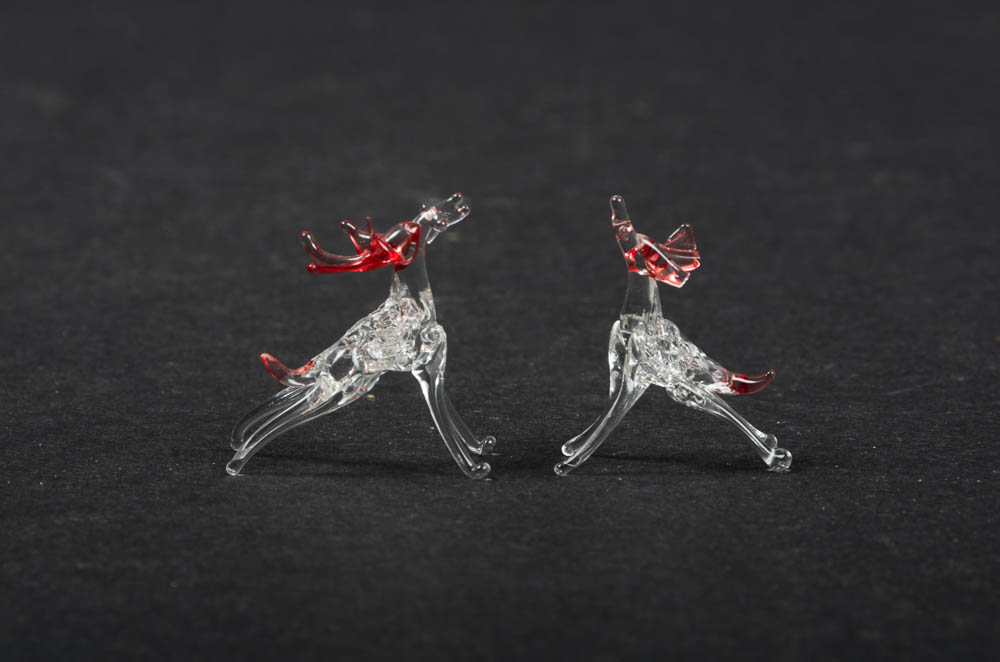 Spun Glass Figurines