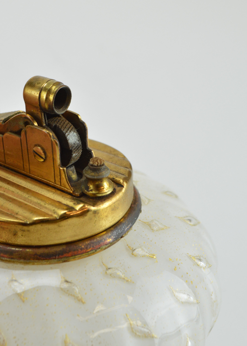 Murano Style Vintage Glass Smoking Set