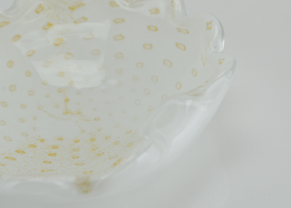 Murano Style Vintage Glass Smoking Set