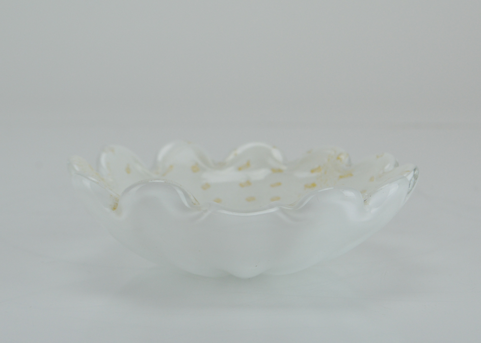 Murano Style Vintage Glass Smoking Set