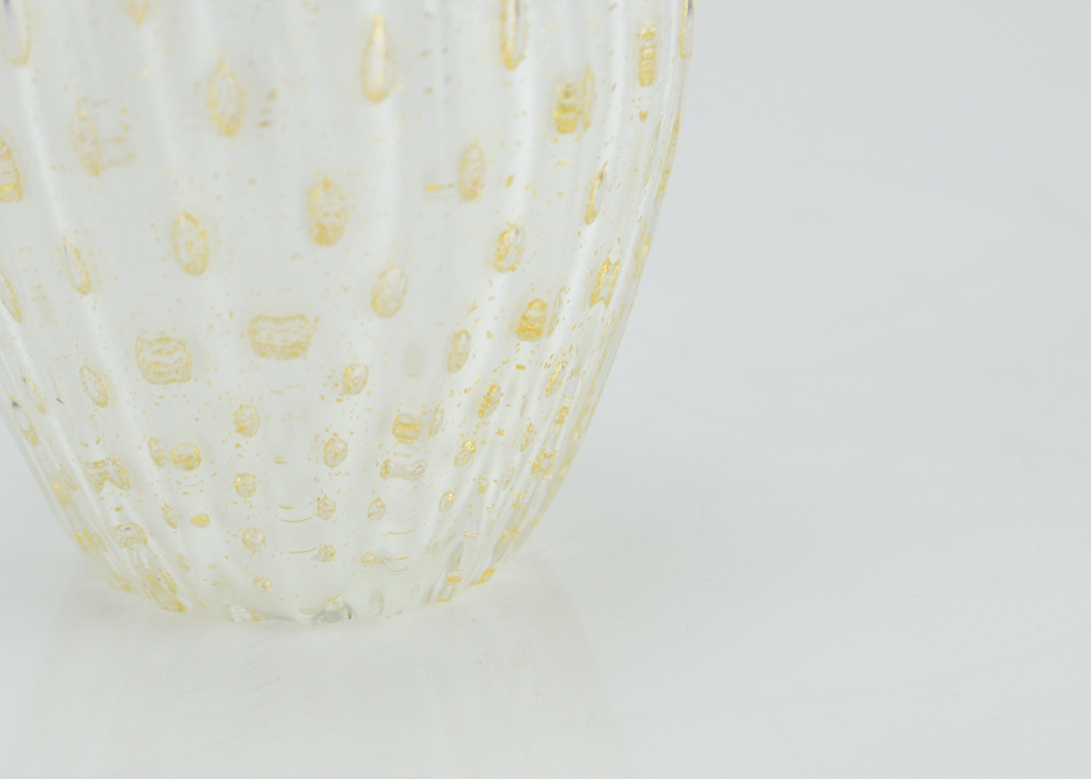 Murano Style Vintage Glass Smoking Set