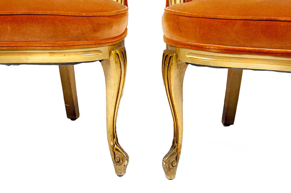 Asymmetrical Victorian Chairs