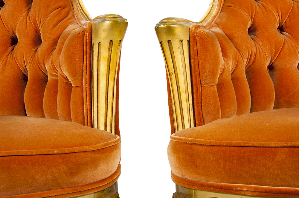 Asymmetrical Victorian Chairs