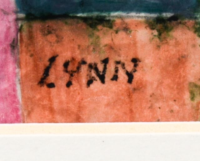 Original Lynn Elzey "Over the Rhine" Batik on Rice Paper