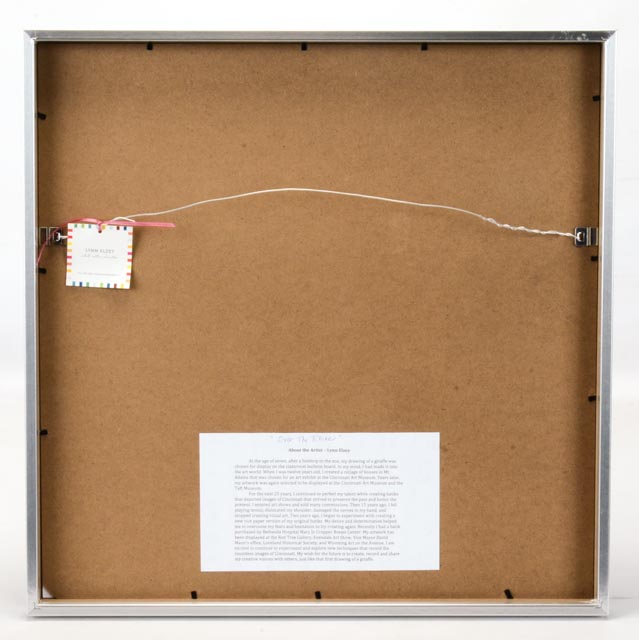 Original Lynn Elzey "Over the Rhine" Batik on Rice Paper