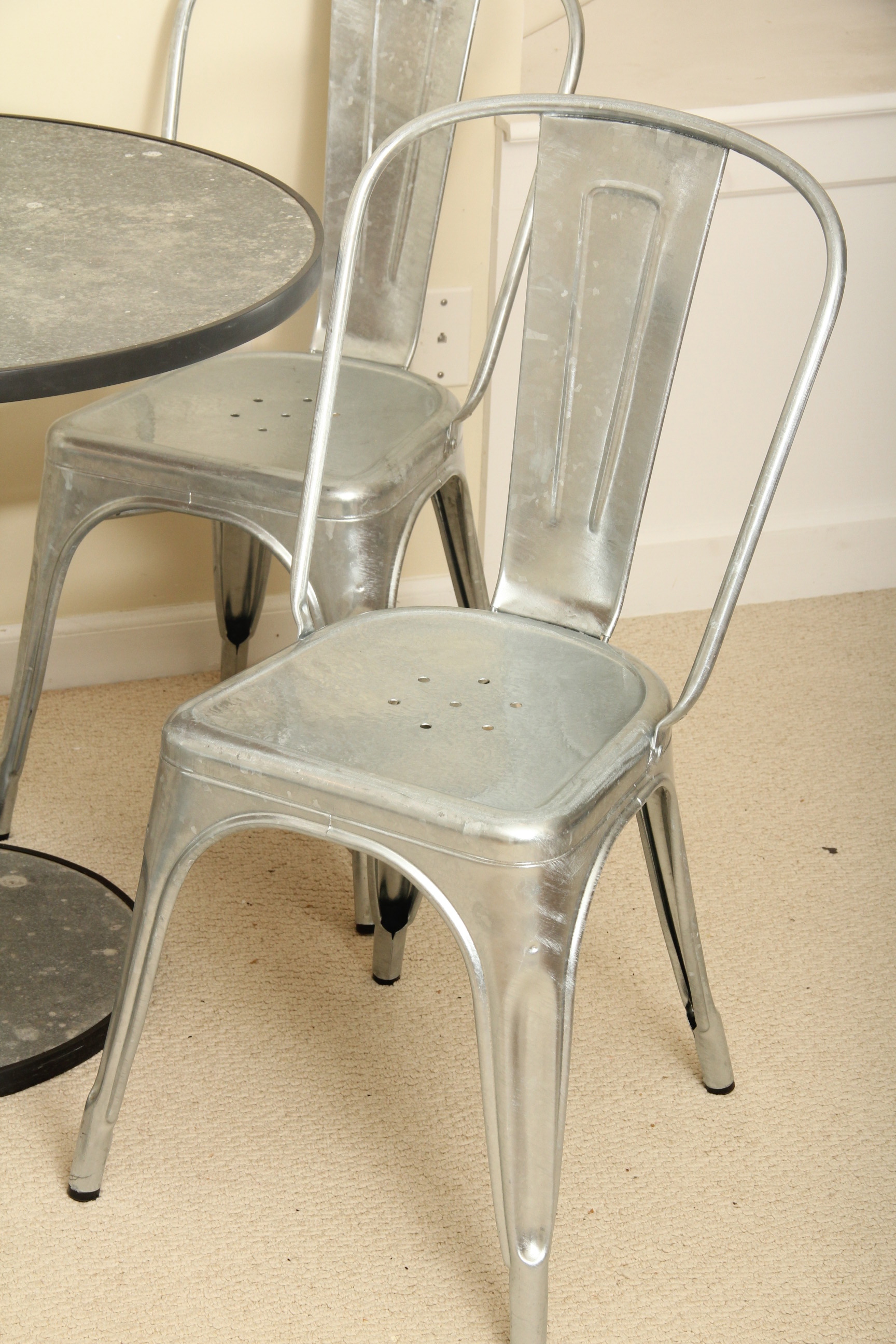 Industrial Bistro Set made In France