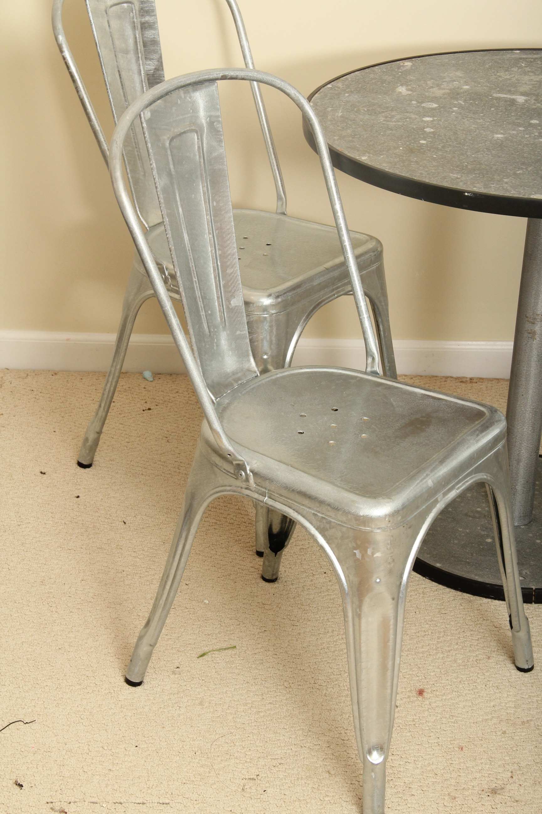 Industrial Bistro Set made In France