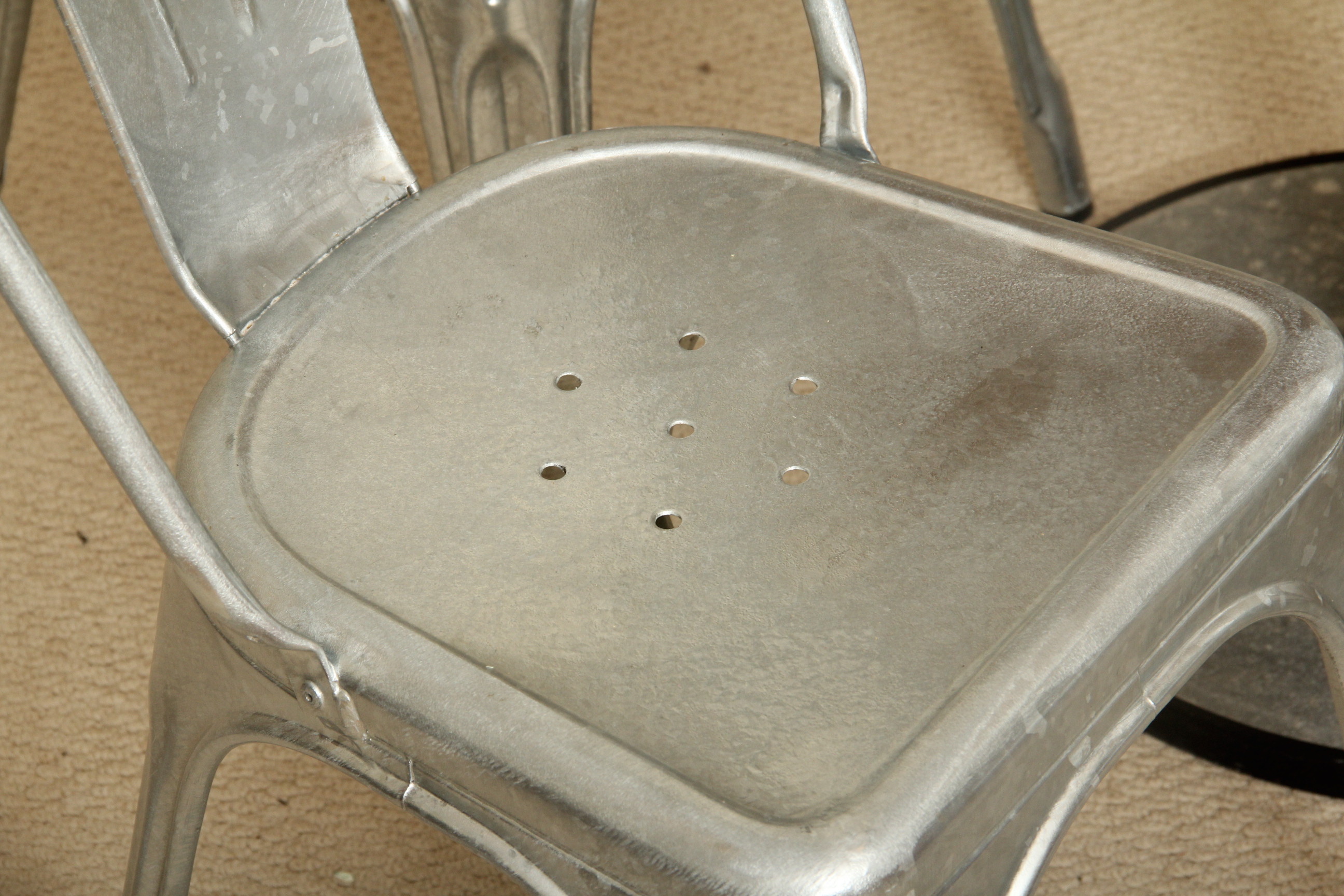 Industrial Bistro Set made In France