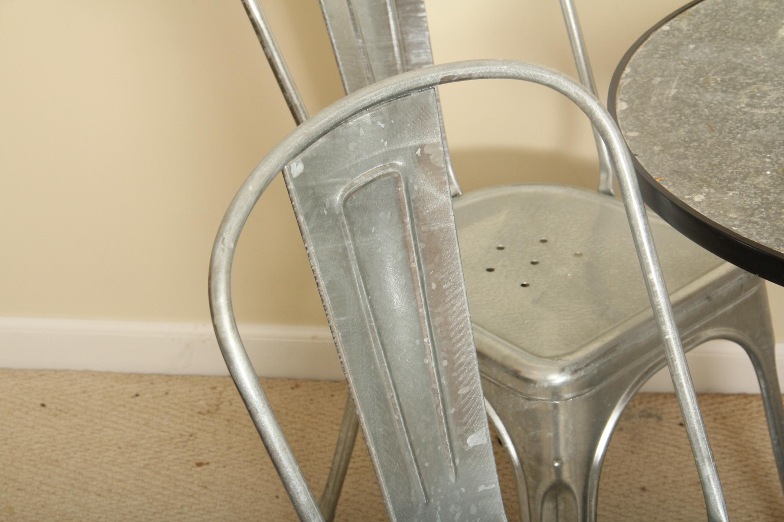 Industrial Bistro Set made In France