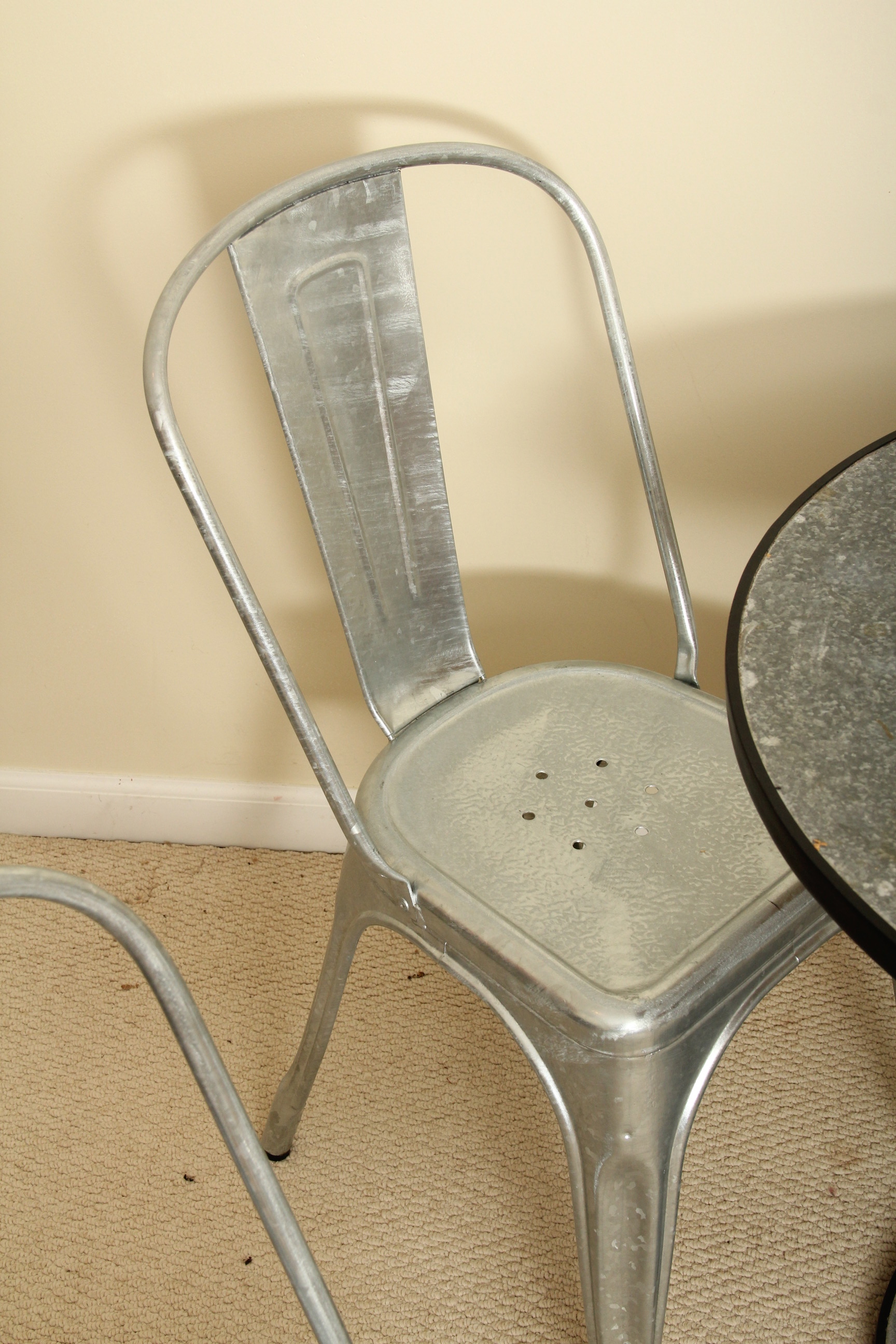 Industrial Bistro Set made In France