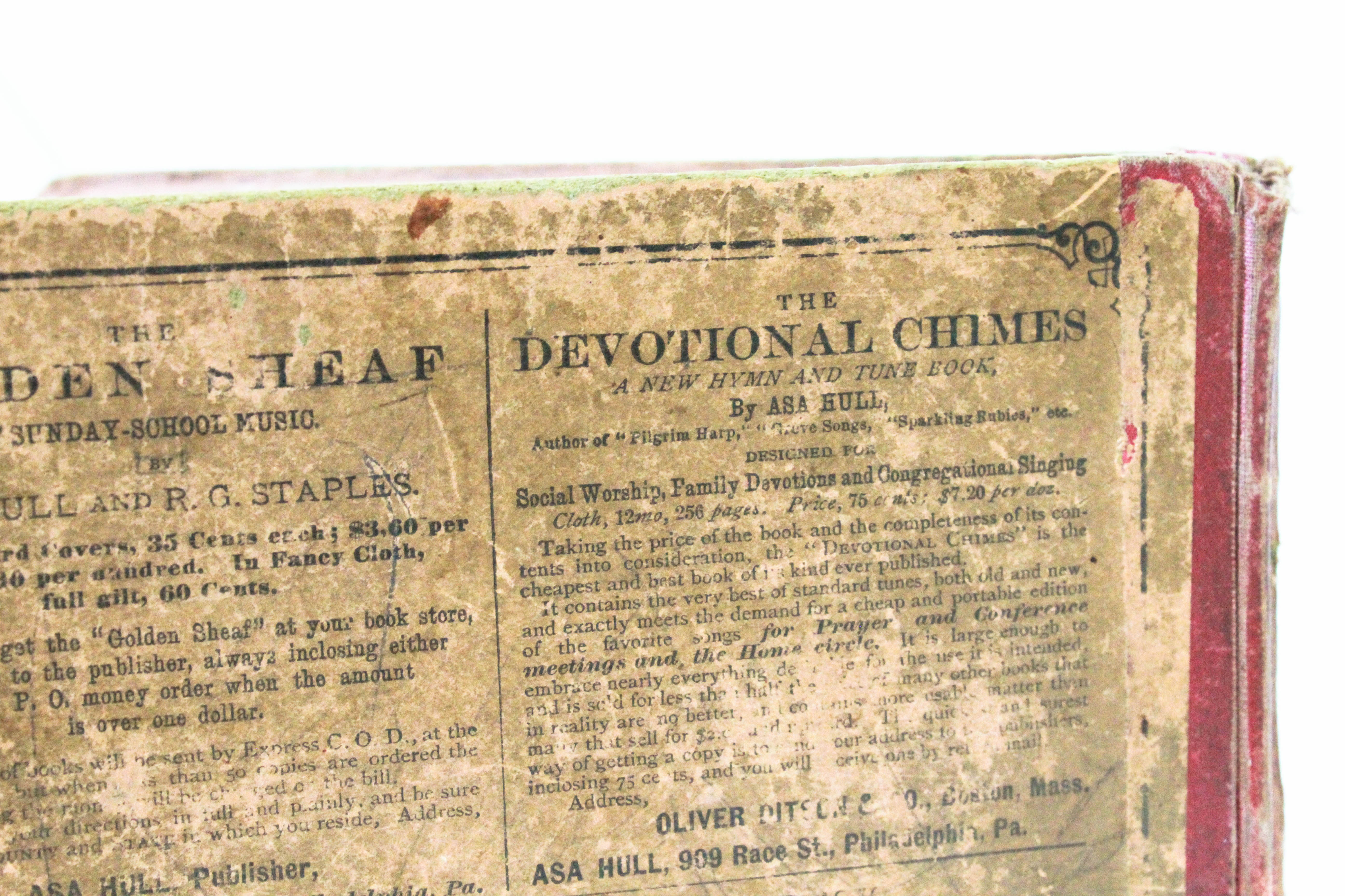 Pair of Vintage Song Books