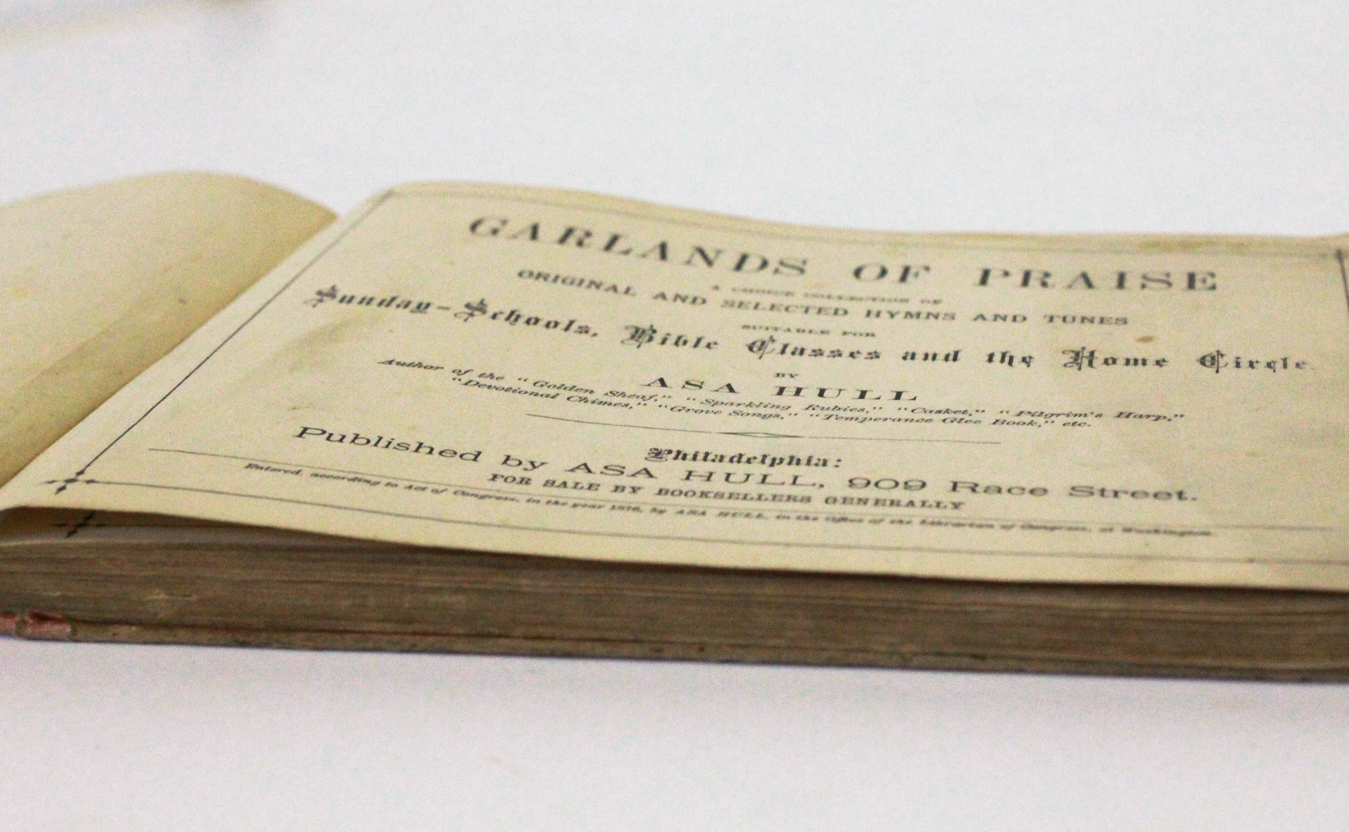 Pair of Vintage Song Books