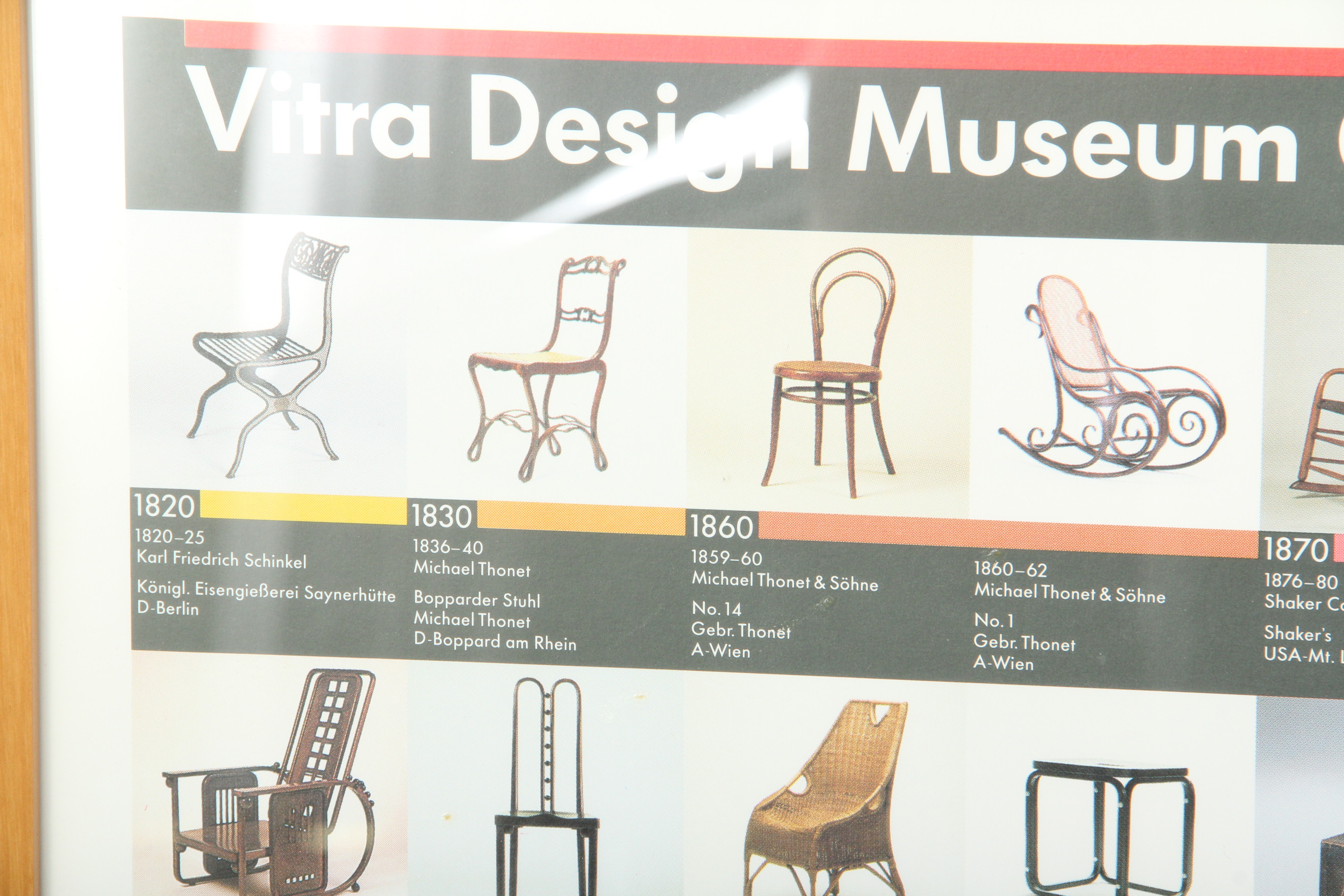 Vitra Design Museum Chair Collection Poster