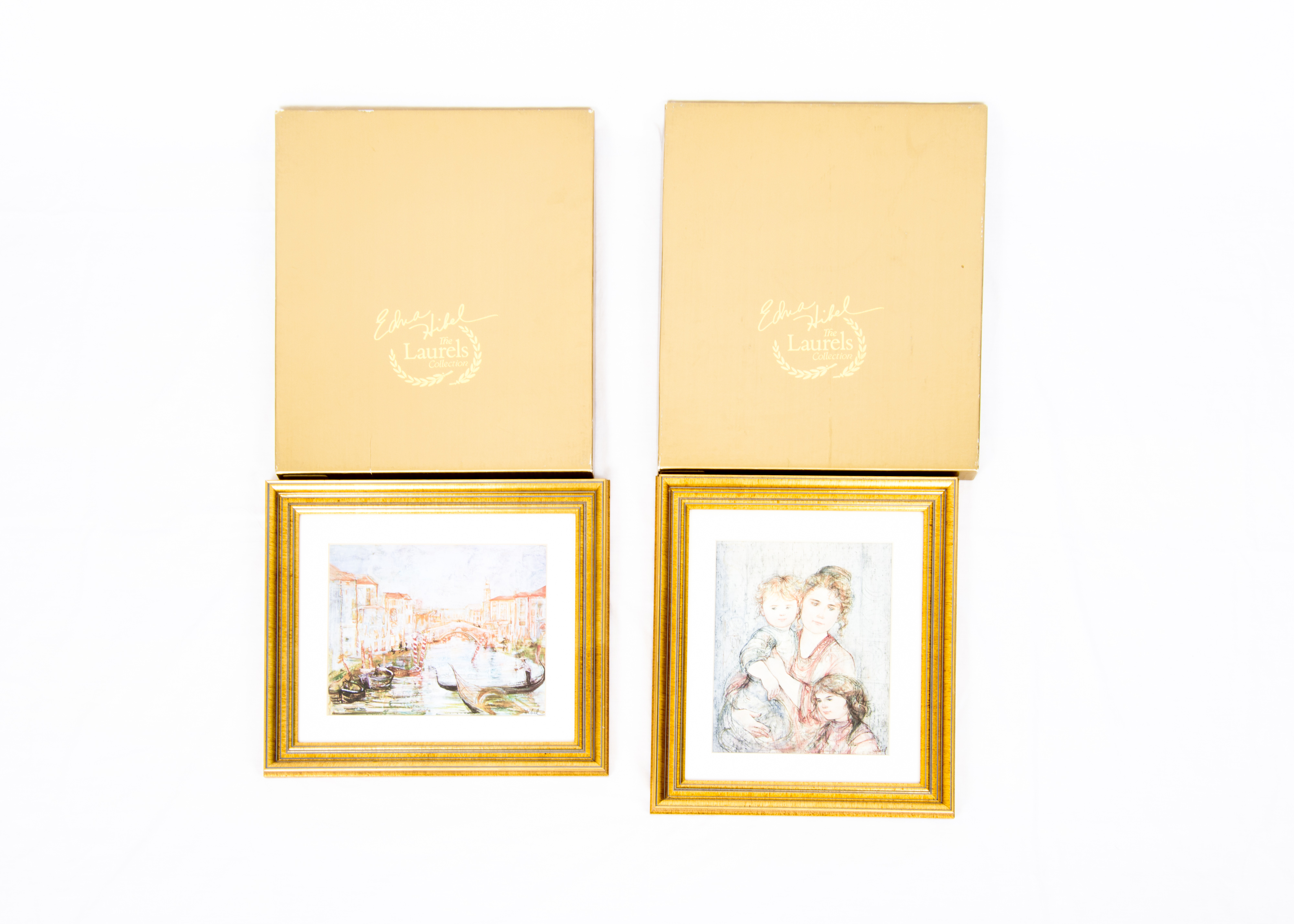 Edna Hibel Laurels Collection Offset Lithographs