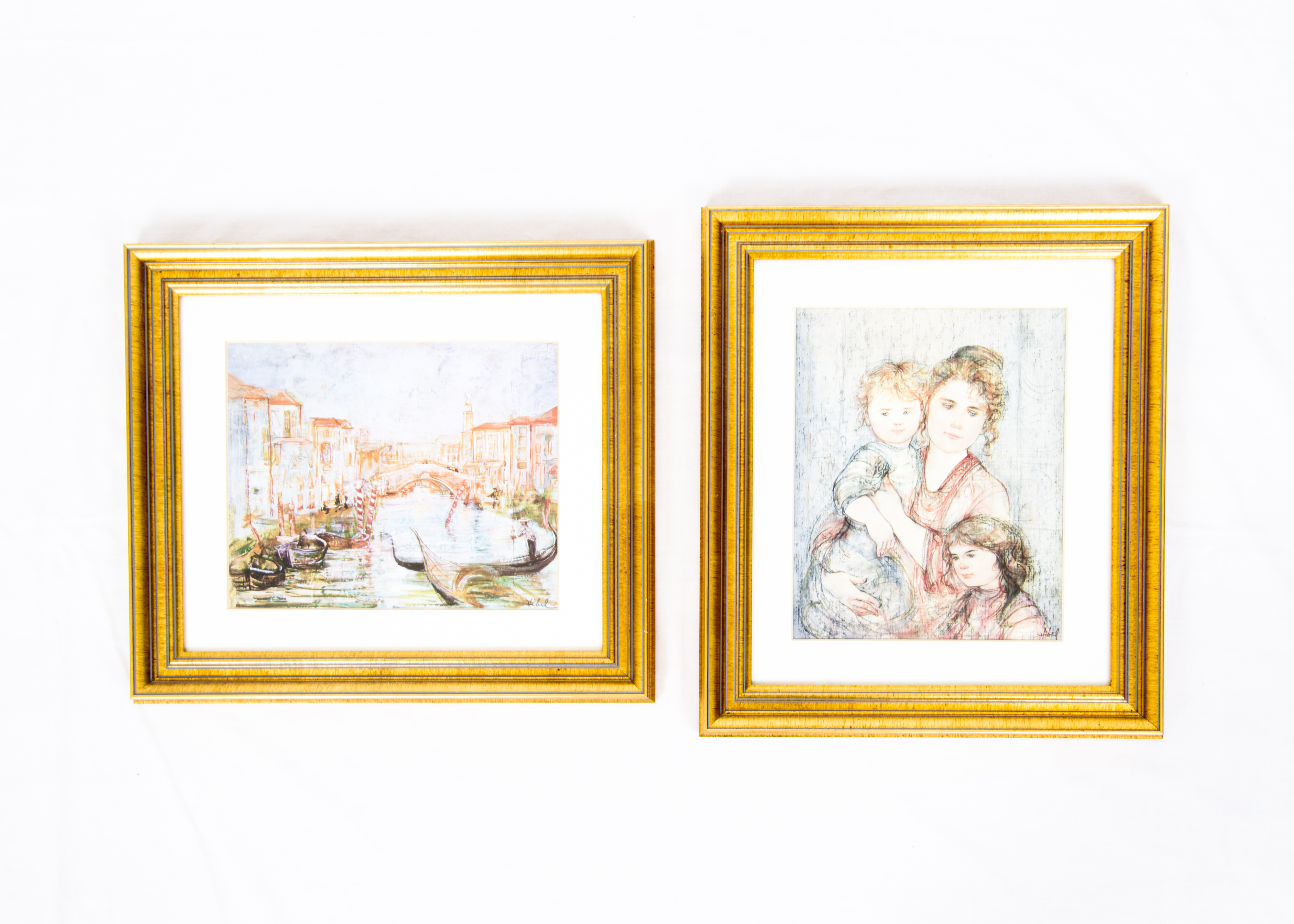 Edna Hibel Laurels Collection Offset Lithographs