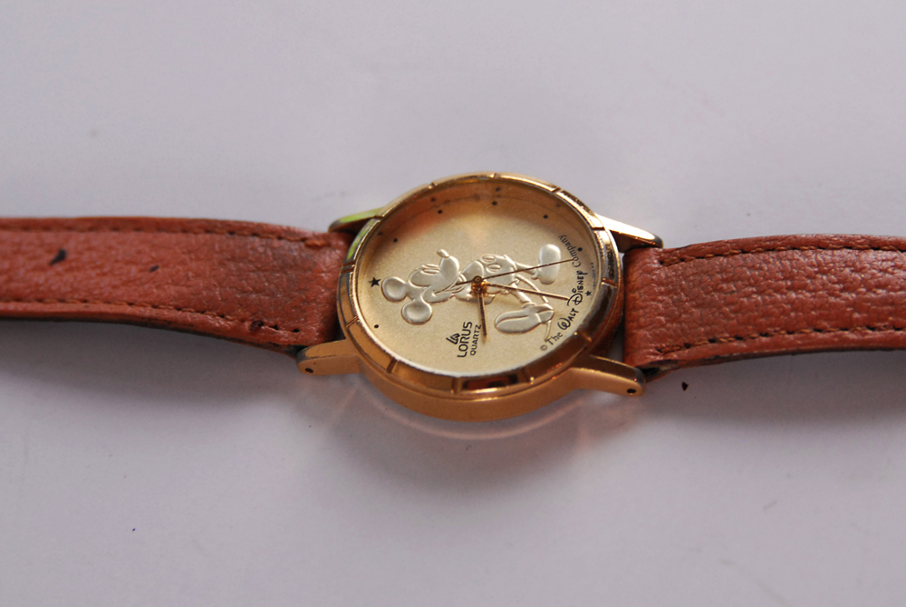 Disney Lithographs and a Watch