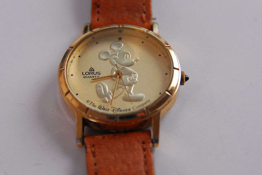 Disney Lithographs and a Watch