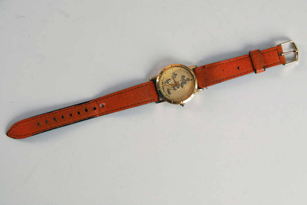 Disney Lithographs and a Watch