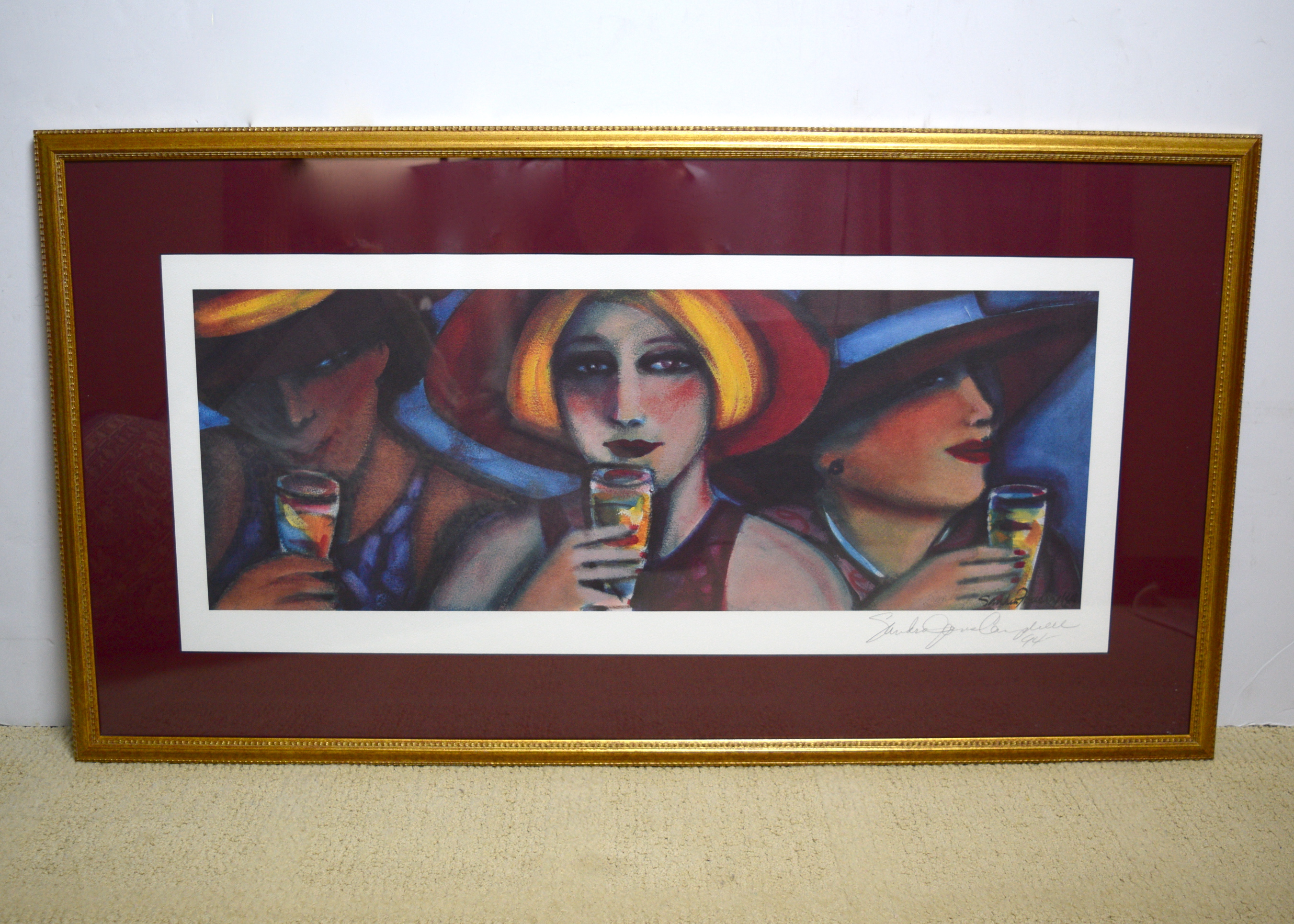 Sandra Jones Campbell Signed Print